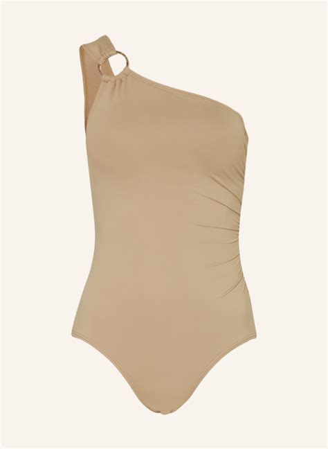 michael kors badeanzug one shoulder|Michael Kors one piece bikini.